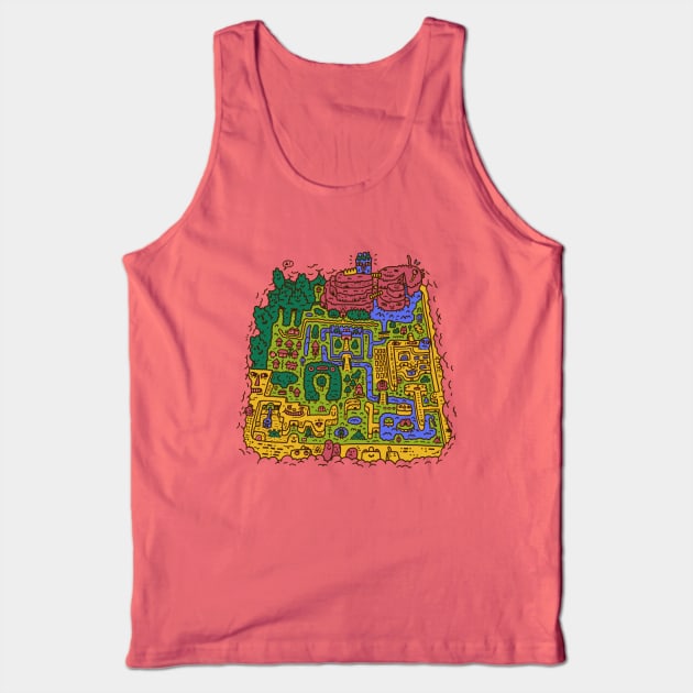 Light World Tank Top by Couk